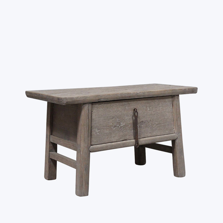 Vintage 1-Drawer Small Coffee Table