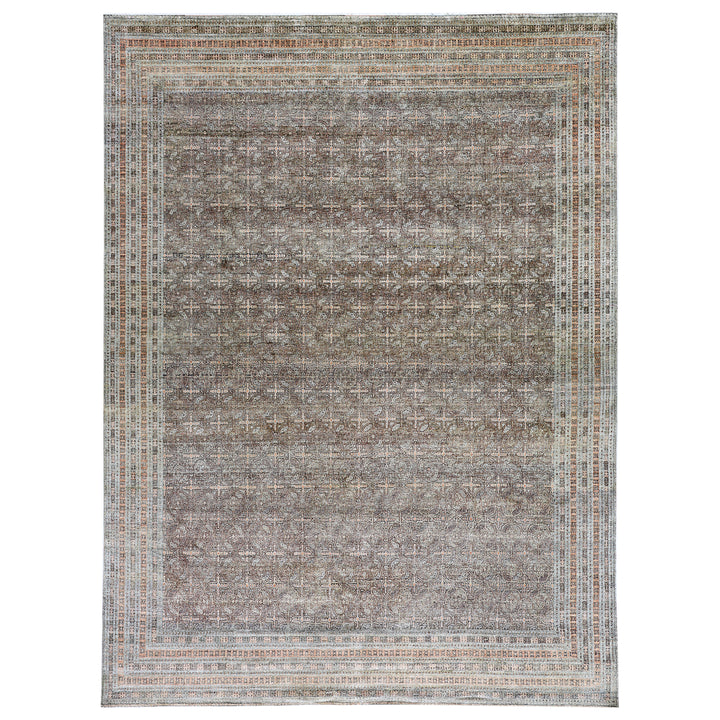 Grey Alchemy Transitional Silk Rug - 8'10" x 11'10"