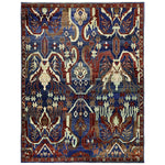 Blue Alchemy Transitional Wool Silk Blend Rug - 8’8" x 11'10"