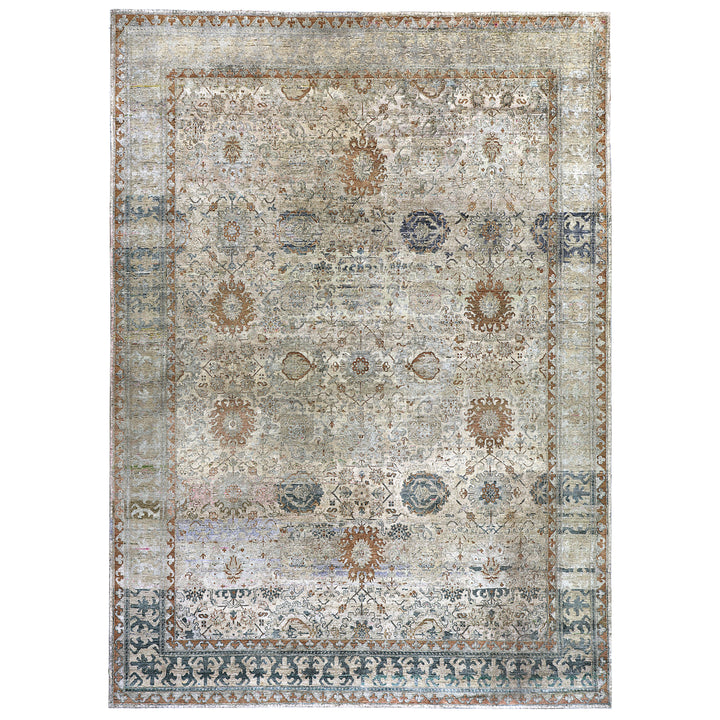 Blue Alchemy Transitional Silk Rug - 9' x 12'4"