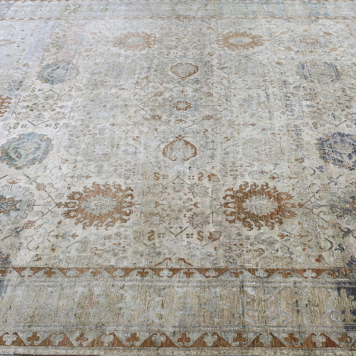 Blue Alchemy Transitional Silk Rug - 9' x 12'4"