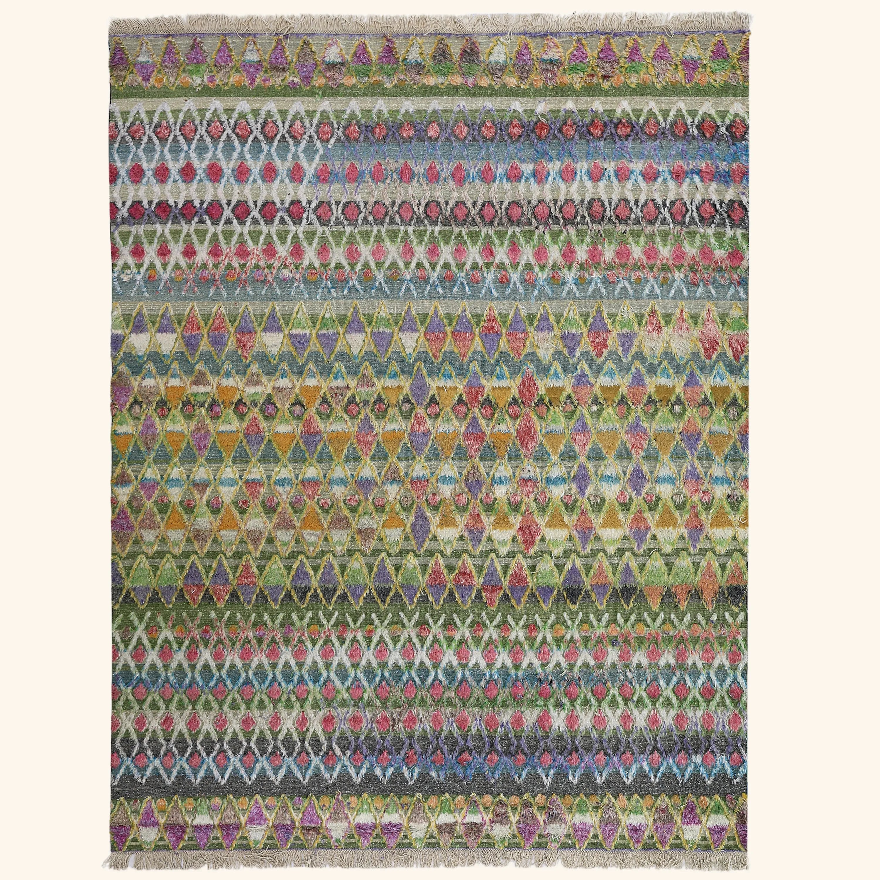 Multicolored Alchemy Transitional Wool Rug - 9' x 11'9