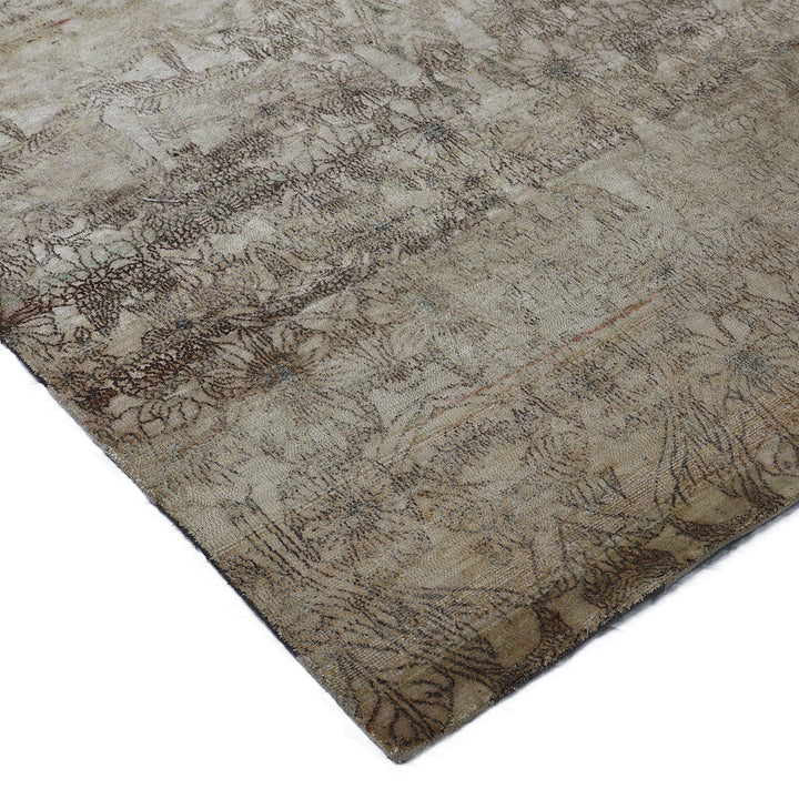 Beige Alchemy Transitional Silk Rug - 7'10" x 10'2"