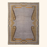 Brown Transitional Wool Rug - 9'1" x 11'10"