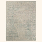 Blue Transitional Wool Rug - 10' x 13'10"