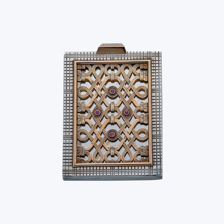 Boucheron Vintage SS 18KYG Compact