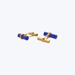 Tiffany & Co. Vintage 14KYG and Lapis Lazuli Cufflinks
