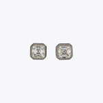 Jewels by Grace 0.80 ct. Asscher-Cut Diamond Studs