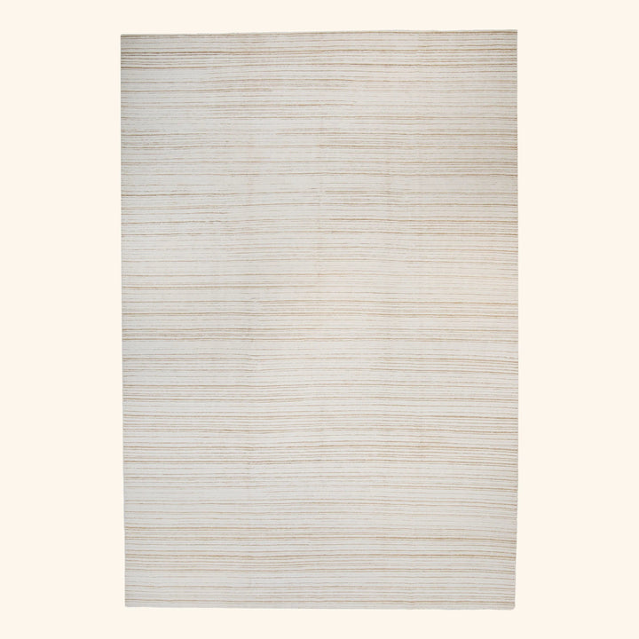 Frost Contemporary Tibetan Wool Art Silk Blend
 Rug - 10' x 14'