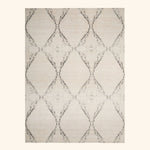 Granite Contemporary Tibetan Wool Silk Blend Rug - 10' x 14'