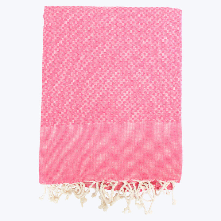 Solid Fouta Towel Bright Fushia
