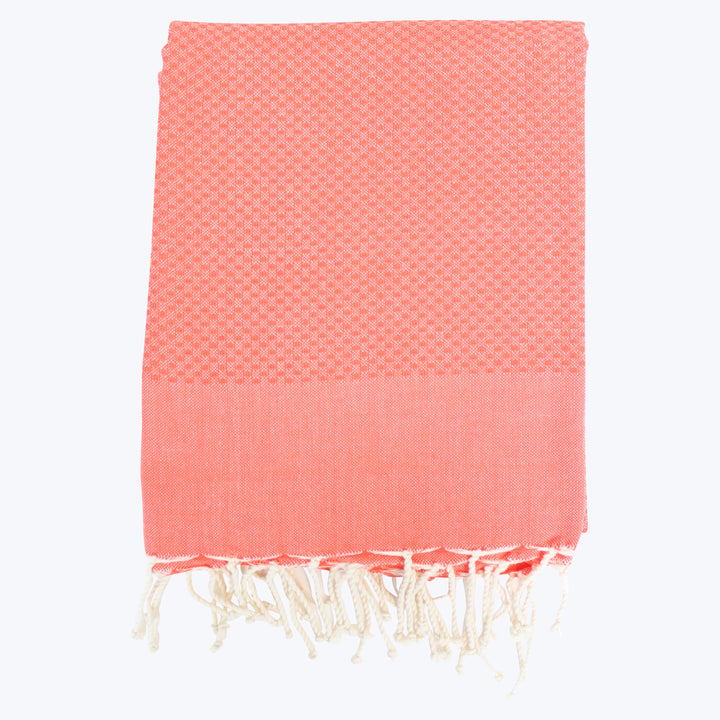 Solid Fouta Towel Tangerine
