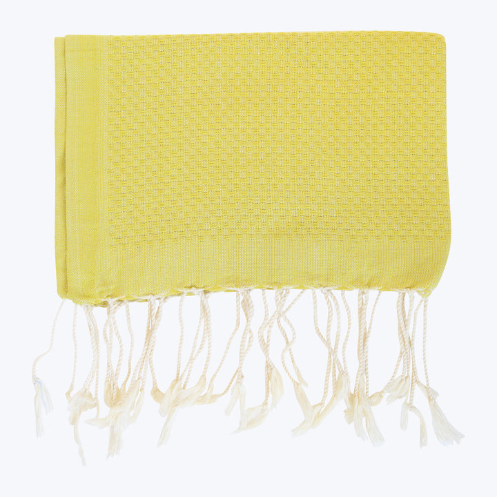 Solid Guest Towel Chartreuse Green