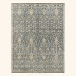 Grey Antique Revival Wool Rug - 8' x 10'