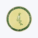Il Viaggio di Nettuno Charger Plate Green & Yellow