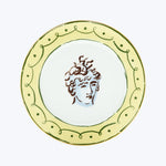 Il Viaggio di Nettuno Dinner Plate Green & Yellow