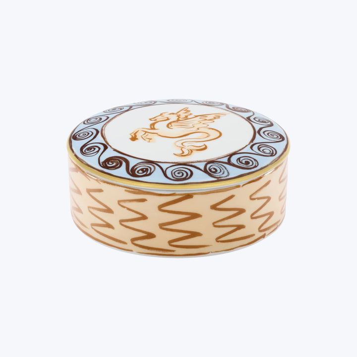 Il Viaggio di Nettuno Round Box with Cover