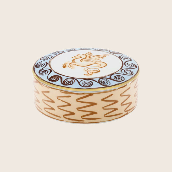 Il Viaggio di Nettuno Round Box with Cover – abc carpet & home