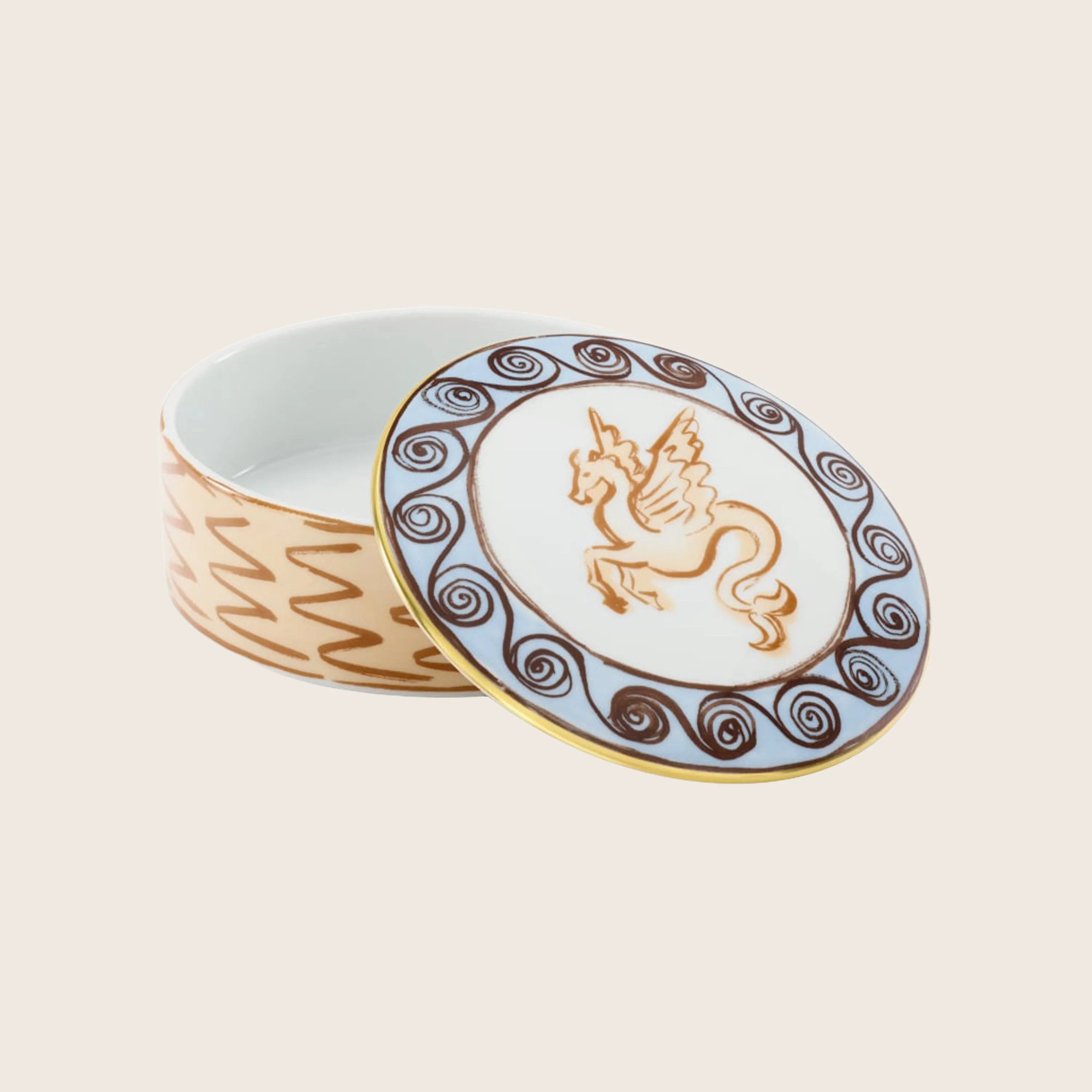 Il Viaggio di Nettuno Round Box with Cover – abc carpet & home