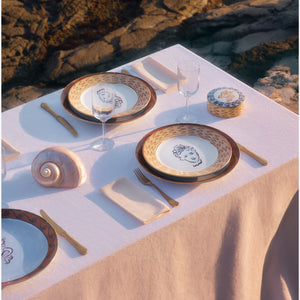 Il Viaggio di Nettuno Dinner Plate Green & Yellow - hover
