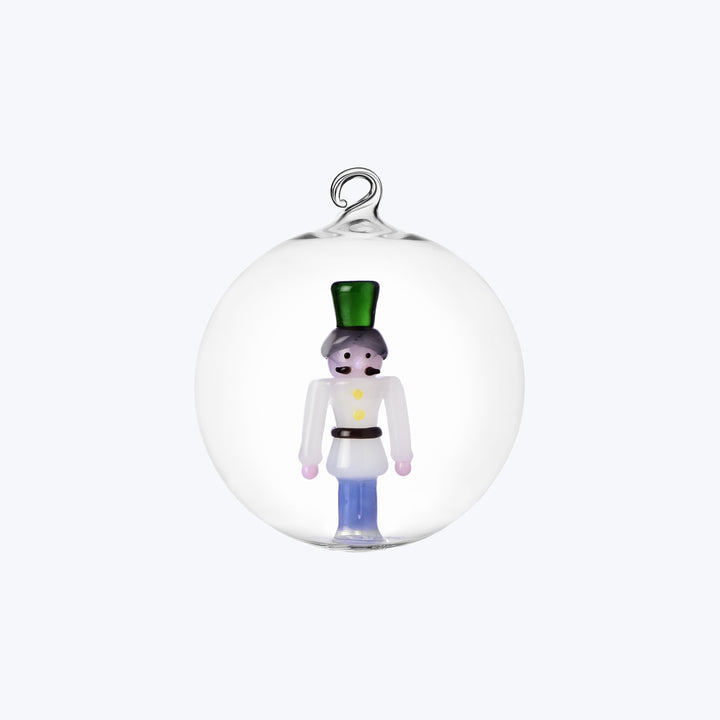 Nutcracker Christmas Ball Ornament