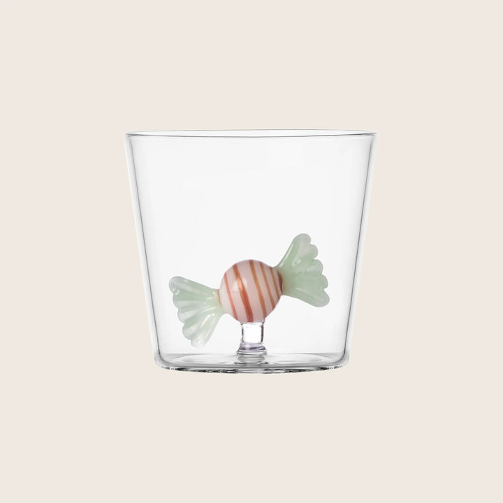 Nutcracker Tumbler Green & Red Candy