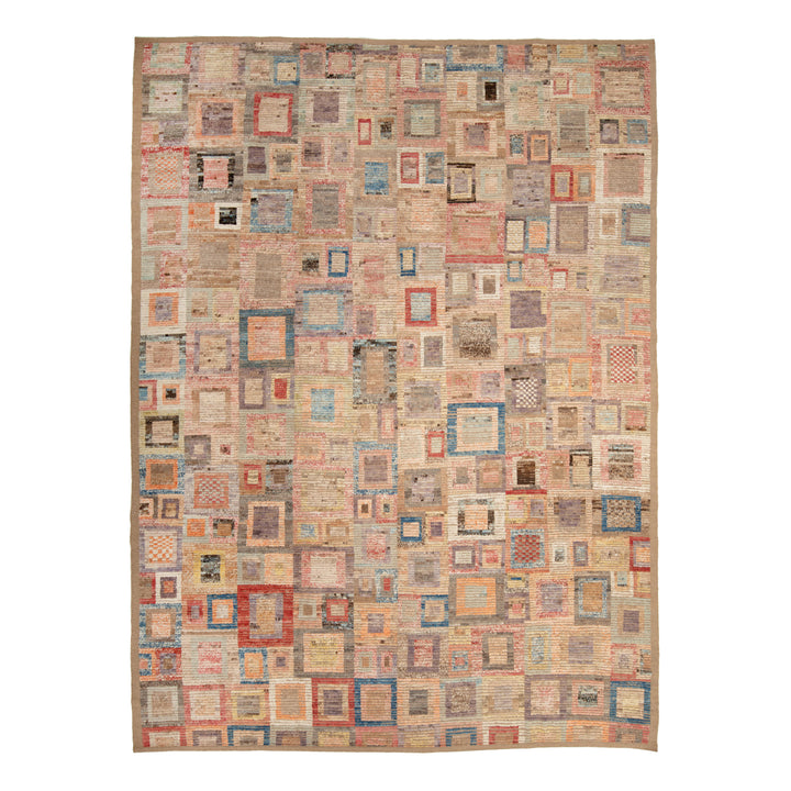 Zameen Transitional Wool Rug - 10'2" x 14'2"