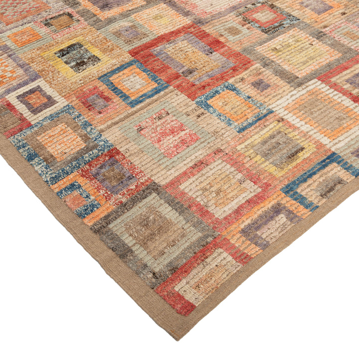Zameen Transitional Wool Rug - 10'2" x 14'2"