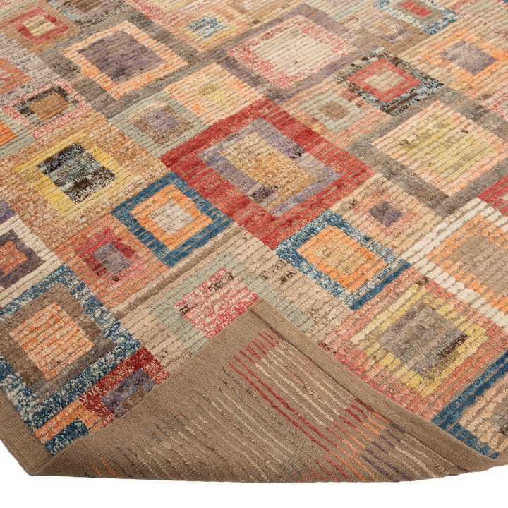 Zameen Transitional Wool Rug - 10'2" x 14'2"