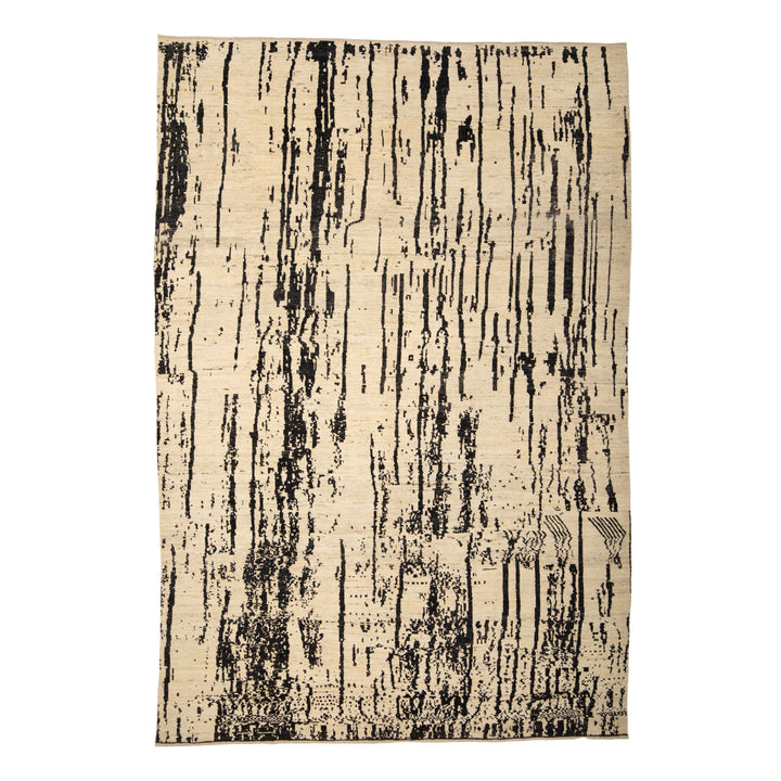 Zameen Transitional Wool Rug - 9'10" x 14'3"