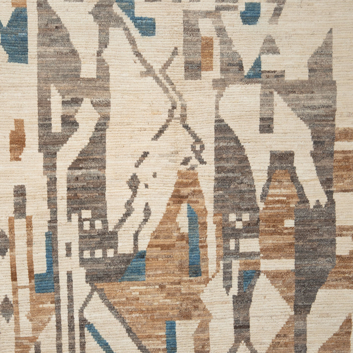 Zameen Transitional Wool Rug - 5'11" x 9'5"