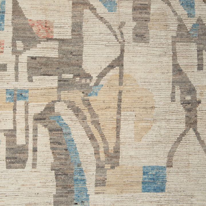 Zameen Transitional Wool Rug - 10'4" x 12'2"