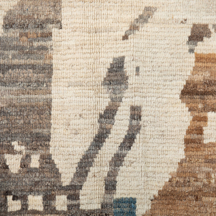 Zameen Transitional Wool Rug - 4'10" x 7'7"