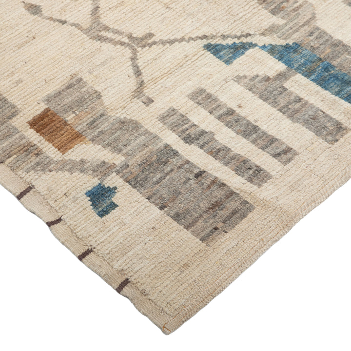 Zameen Transitional Wool Rug - 4'10" x 7'7"