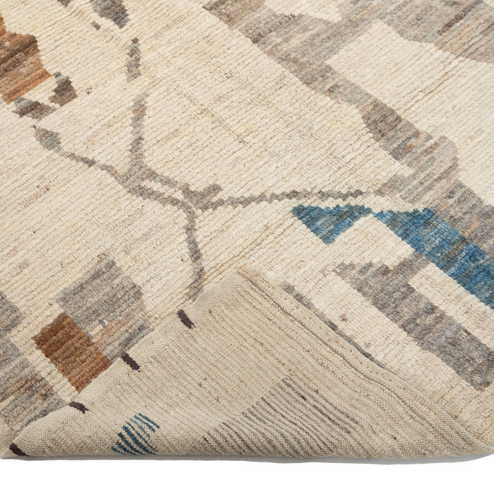 Zameen Transitional Wool Rug - 4'10" x 7'7"