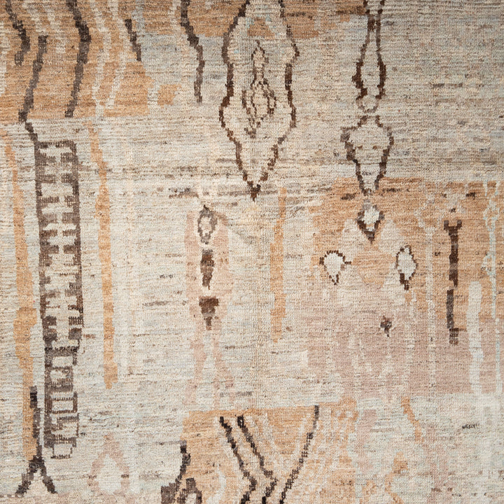 Zameen Transitional Wool Rug - 6'11" x 9'1"