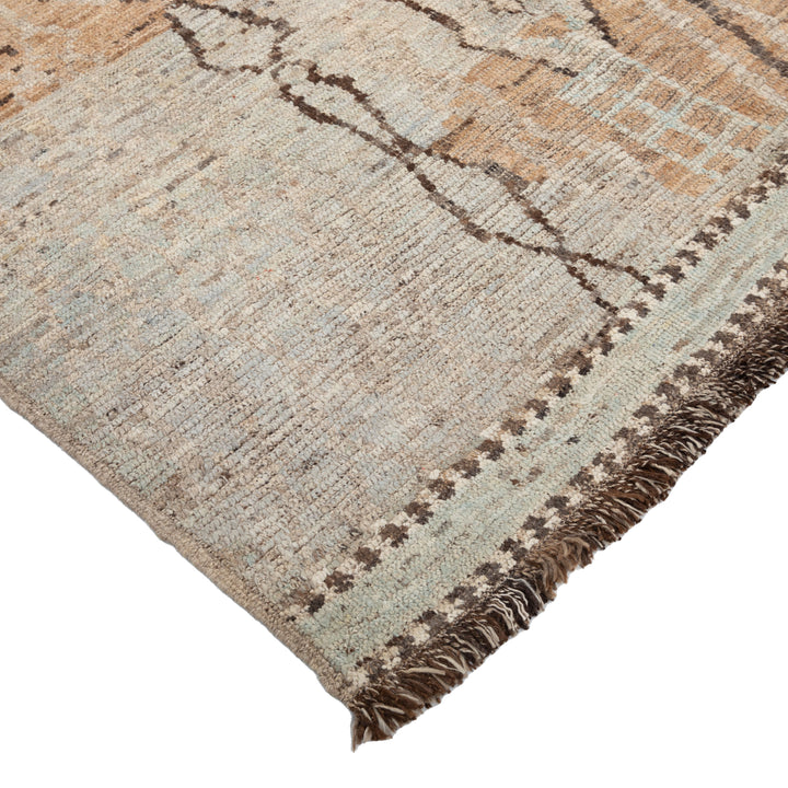 Zameen Transitional Wool Rug - 6'11" x 9'1"