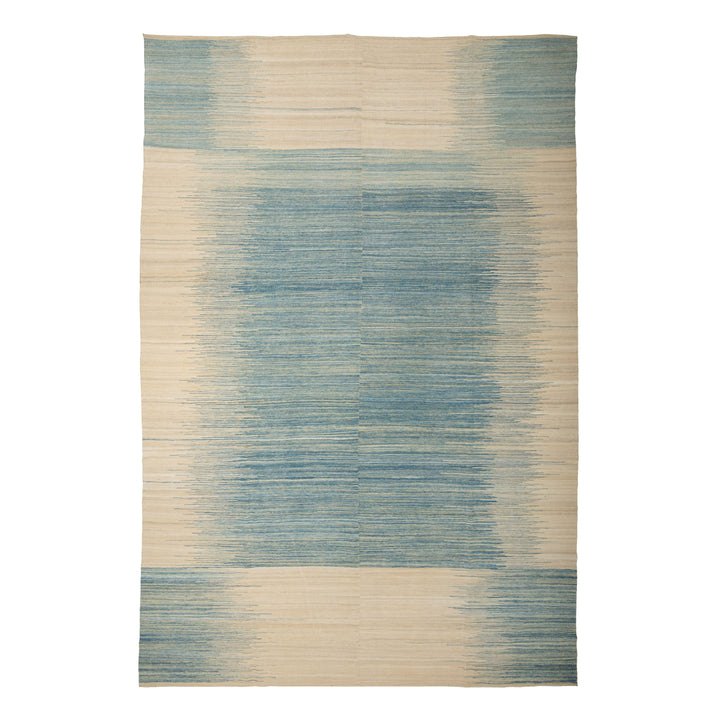 Transitional Kilim Wool Rug - 10'6" x 14'8"