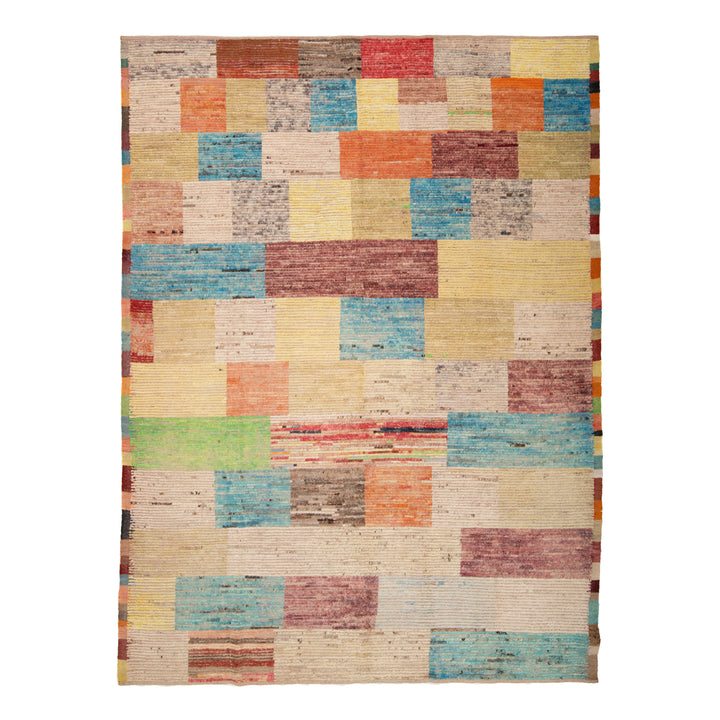 Zameen Transitional Wool Rug - 9'3" x 11'6"