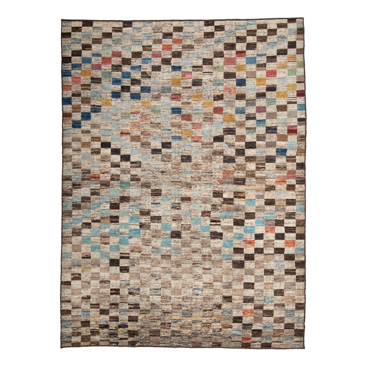 Zameen Transitional Wool Rug - 10'2" x 13'8"