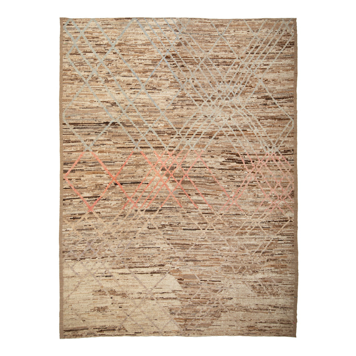 Zameen Transitional Wool Rug - 10'5" x 14'9"