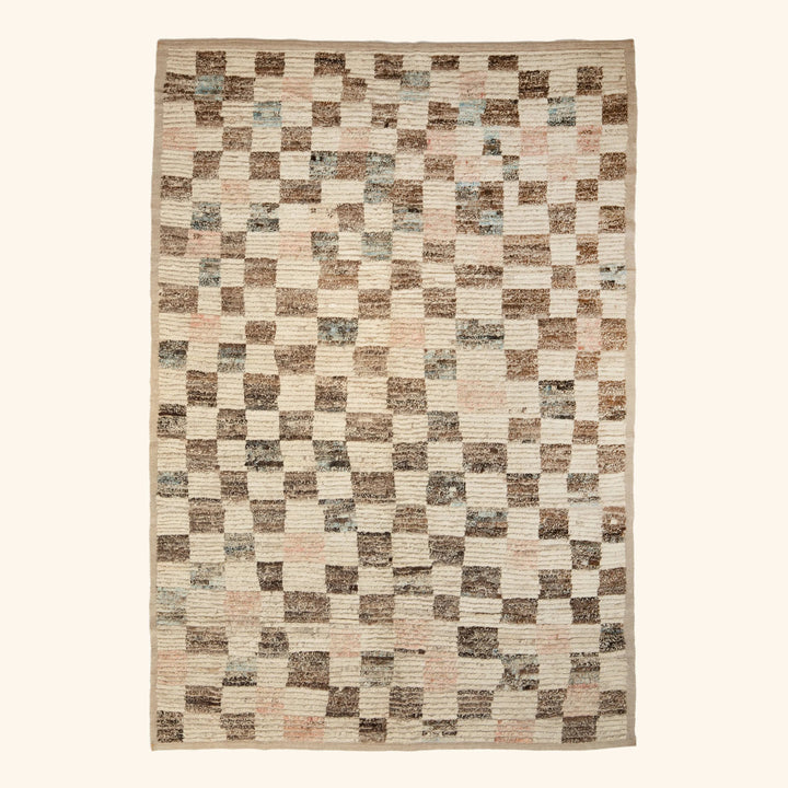 Zameen Transitional Wool Rug - 6'6" x 9'3"
