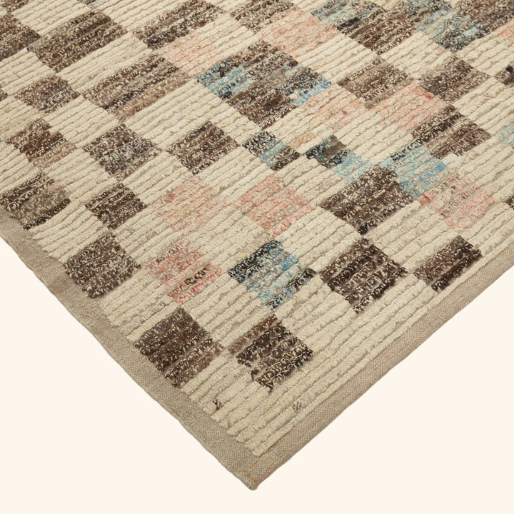 Zameen Transitional Wool Rug - 6'6" x 9'3"