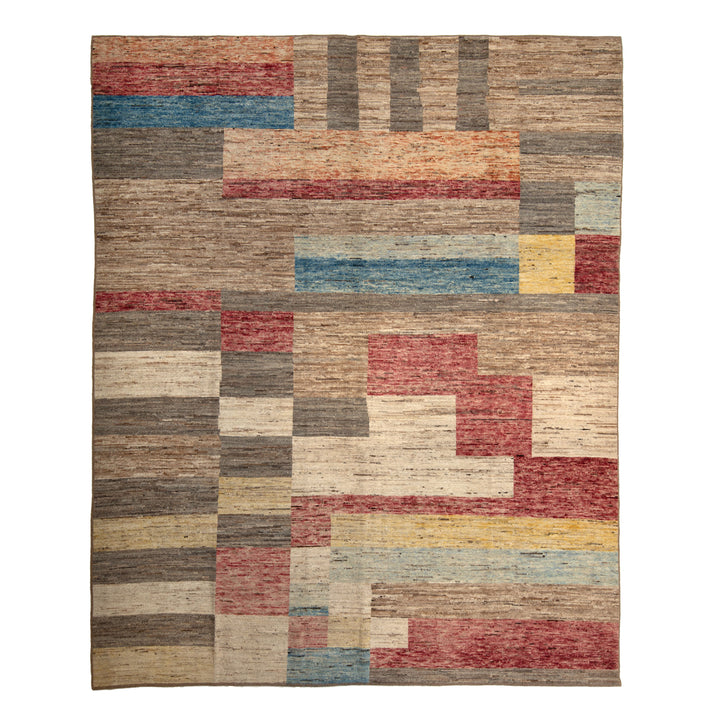 Zameen Transitional Wool Rug - 9'5" x 11'6"