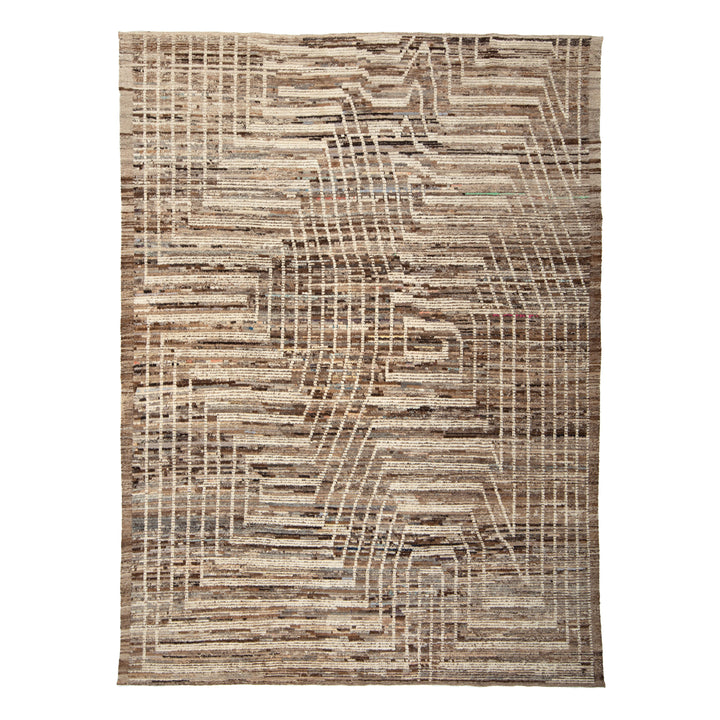 Zameen Transitional Wool Rug - 9'1" x 11'9"