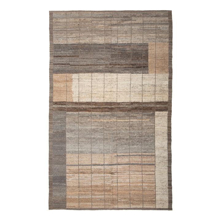 Zameen Transitional Wool Rug - 6'8" x 10'2"