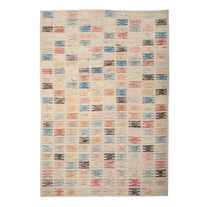 Zameen Transitional Wool Rug - 9'10" x 11'2"
