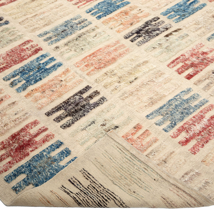 Zameen Transitional Wool Rug - 9'10" x 11'2"