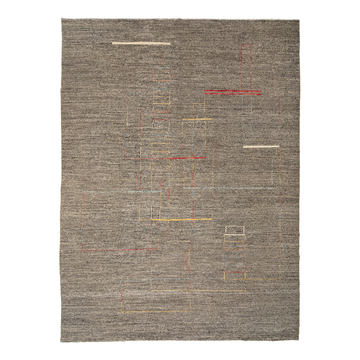 Zameen Transitional Wool Rug - 10'5" x 13'11"