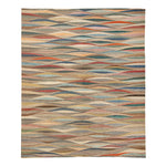 Transitional Kilim Wool Rug - 8'5" x 9'8"